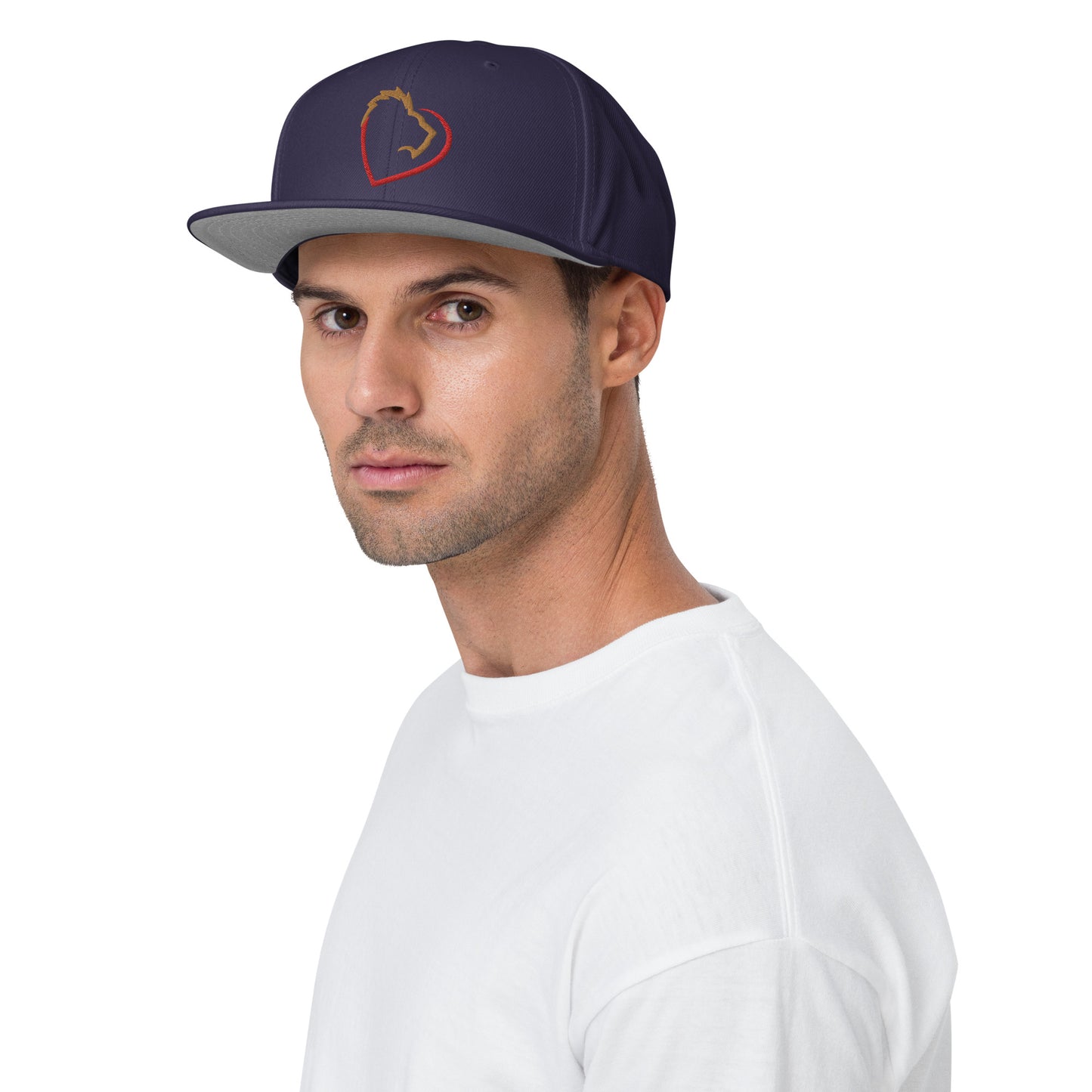 LionHeart Snapback Hat (Blue)