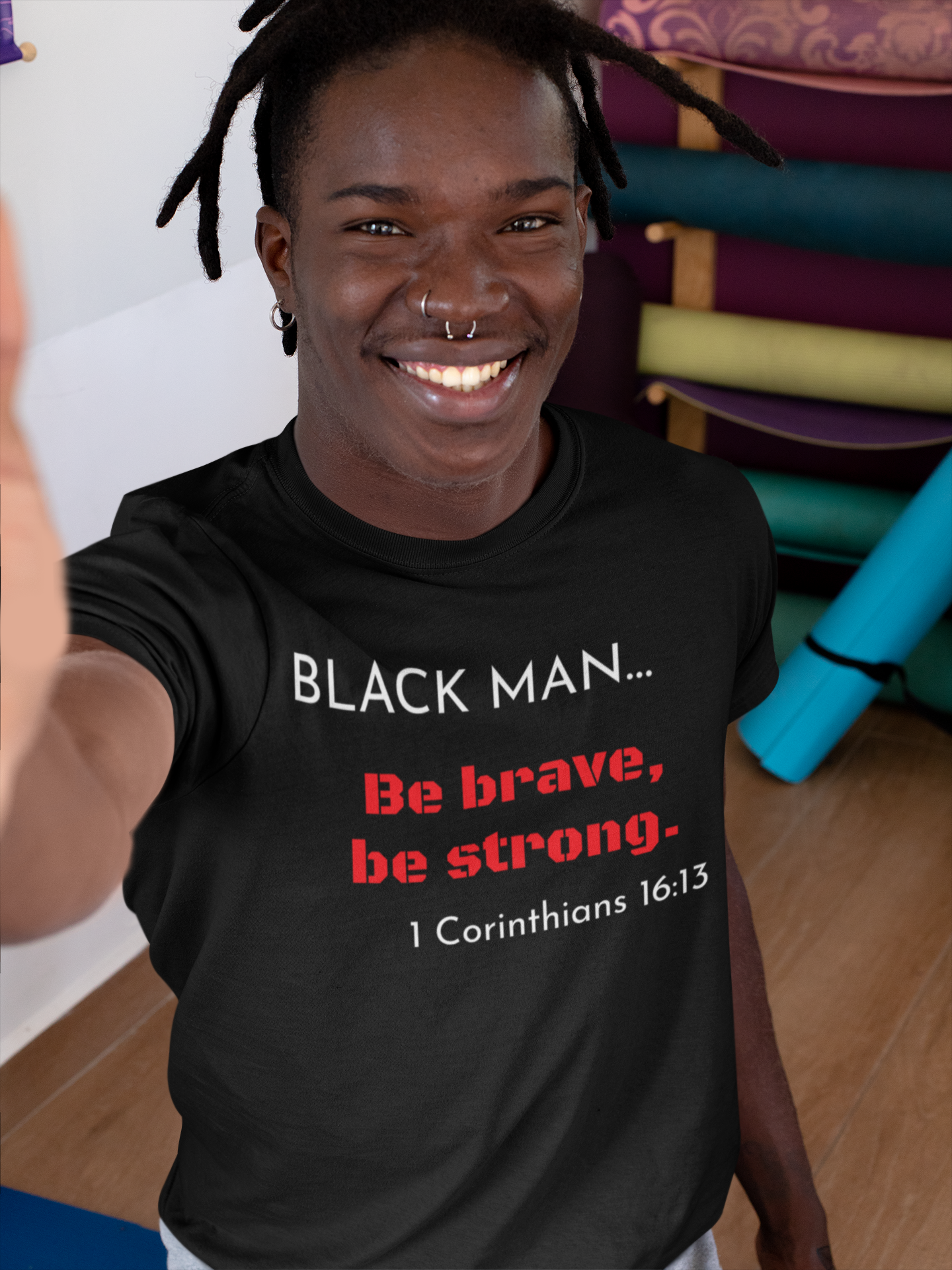 Be Brave (Black) T-Shirt
