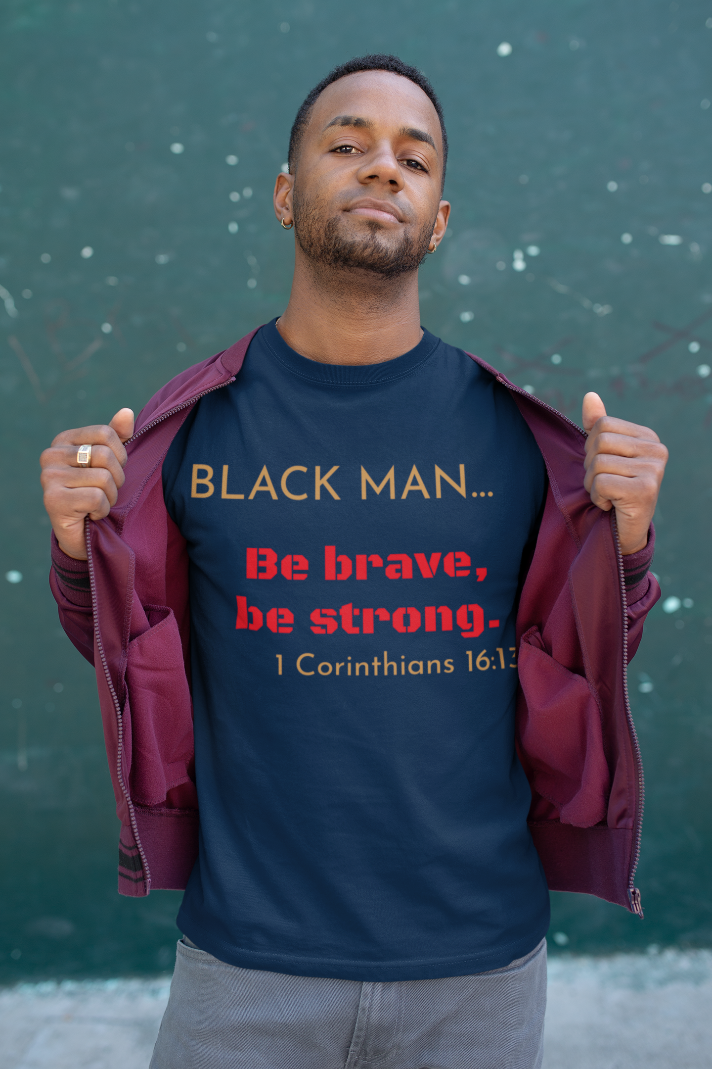 Be Brave (Blue) T-Shirt